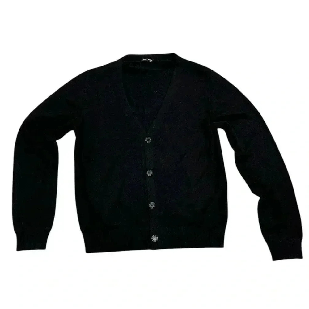 MIU MIU Black Cardigan